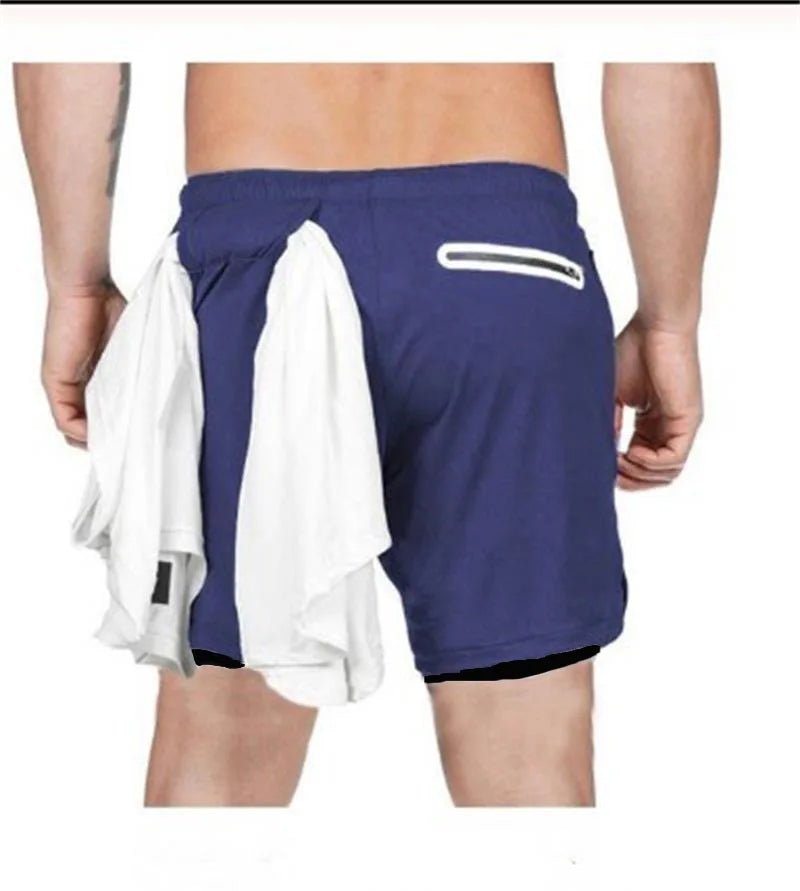 2 In 1 Gym Sports Shorts - Sumar Fitness