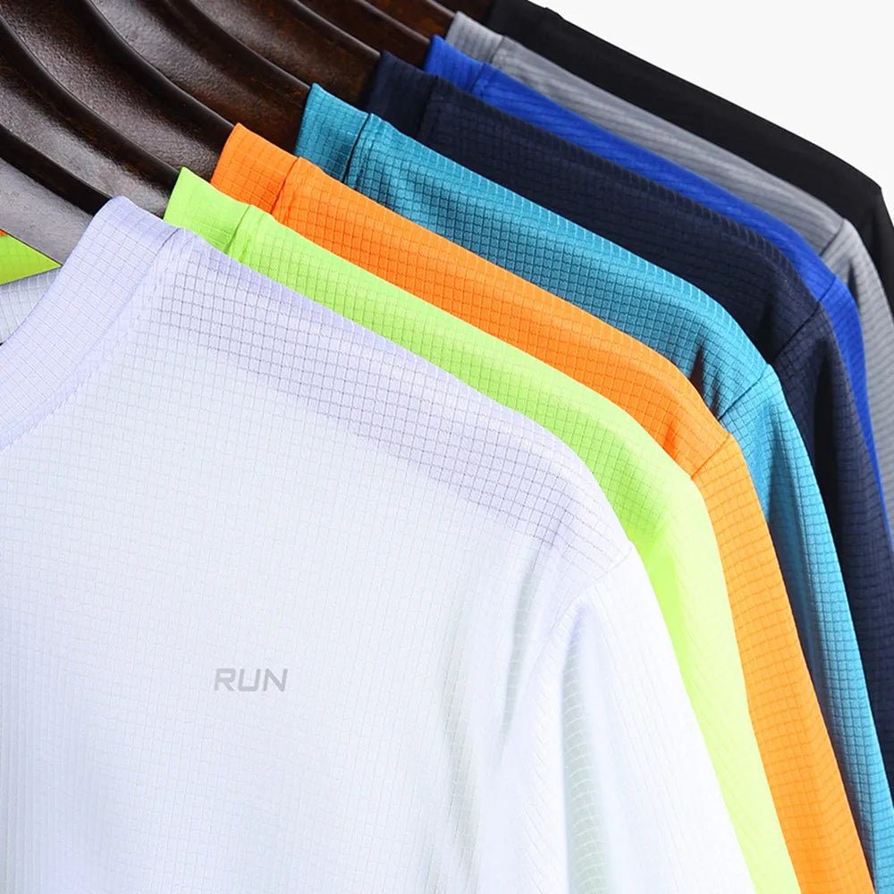 The Quick Dry Long Sleeve Sports Shirt offers moisture-wicking fabric, perfect for workouts and outdoor activities. Available in a variety of vibrant colors for active lifestyles.