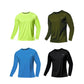 The Quick Dry Long Sleeve Sports Shirt, available in vibrant colors, features moisture-wicking fabric for breathability. Lightweight and stretchy, it's perfect for running and workouts.