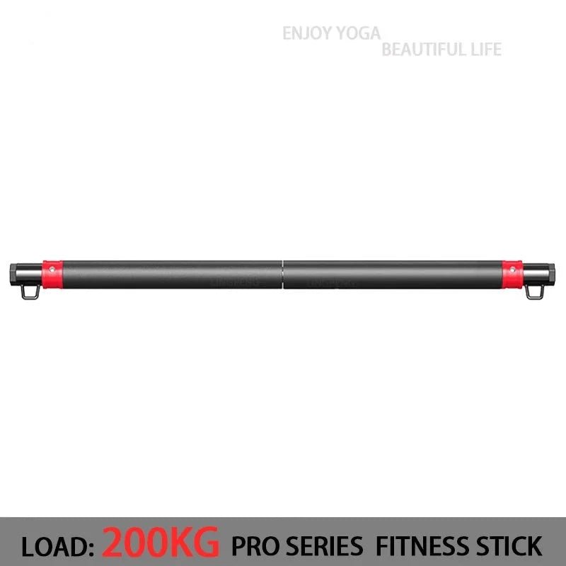 This Pro Series Fitness Stick can support up to 200kg of load. It's designed for advanced fitness routines, ideal for strength training and resistance exercises, ensuring durability and performance.