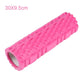 This pink foam roller, measuring 30x9.5 cm, is designed for muscle massage and back training. It helps enhance flexibility, alleviate muscle tension, and support post-workout recovery.